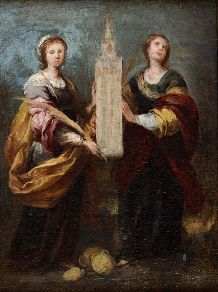 St. Justa and St. Rufina - Click Image to Close