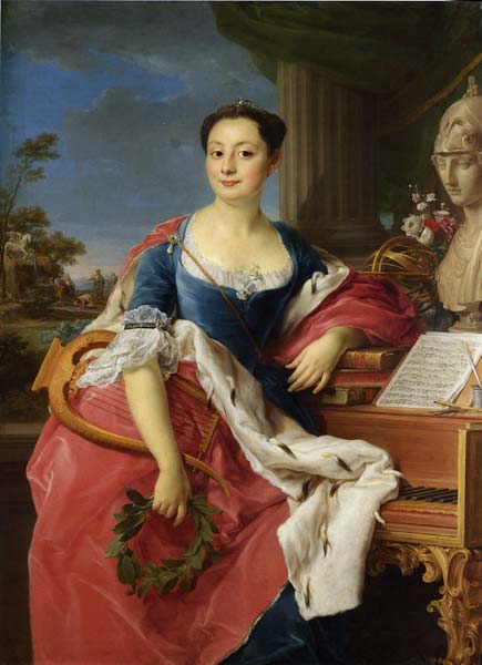Portrait of the Principessa Giacinta Orsini Buoncompagni Ludovis - Click Image to Close