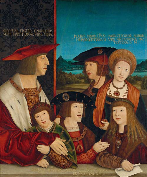 Emperor Maximilian I with His Family - Click Image to Close