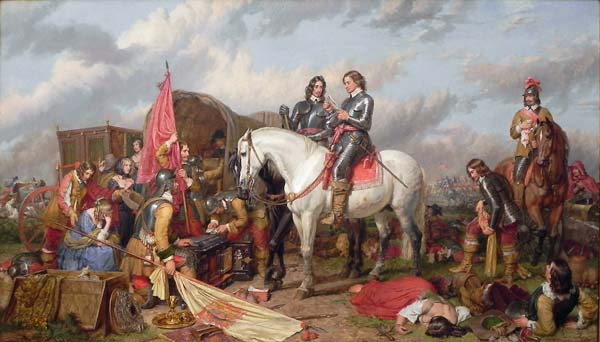 Cromwell Battle of Naseby - Click Image to Close
