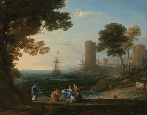 Coast View with the Abduction of Europa - Click Image to Close