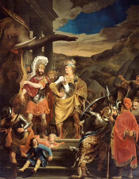 Fabritius and Pyrrhus - Click Image to Close