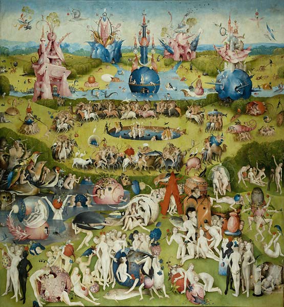 Garden of earthly delights (central panel) - Click Image to Close