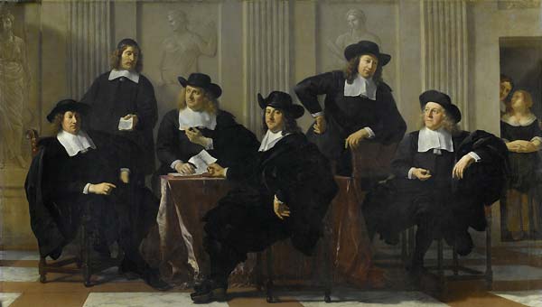The Regents of the Spinhuis and the Nieuwe Werkhuis in Amsterdam - Click Image to Close