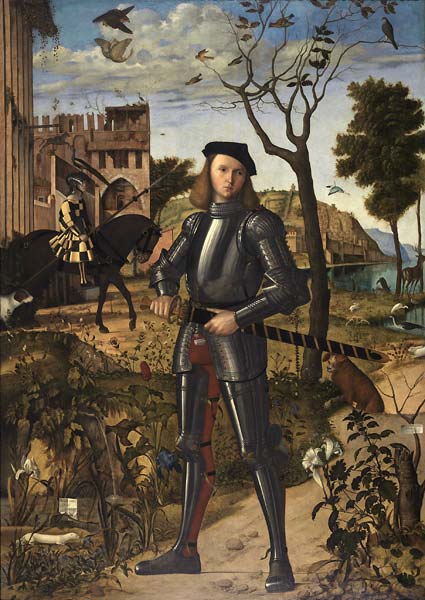Portrait of a Knight - Click Image to Close