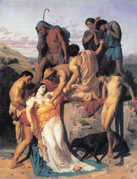Zenobia found by shepherds on the banks of the araxes - Click Image to Close
