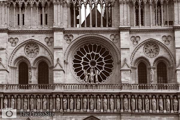 Notre Dame close up, Paris - Click Image to Close