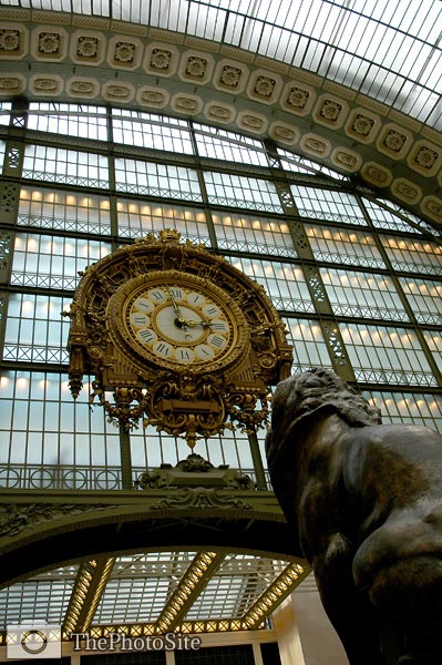 Museum D?orsay clock, Paris - Click Image to Close