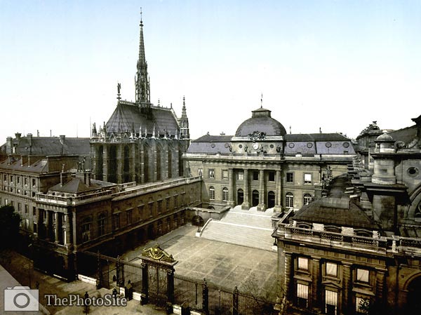 Palais de Justice / Sainte-Chapelle, Paris France - Click Image to Close
