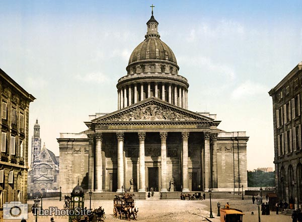 The Pantheon, Paris France - Click Image to Close