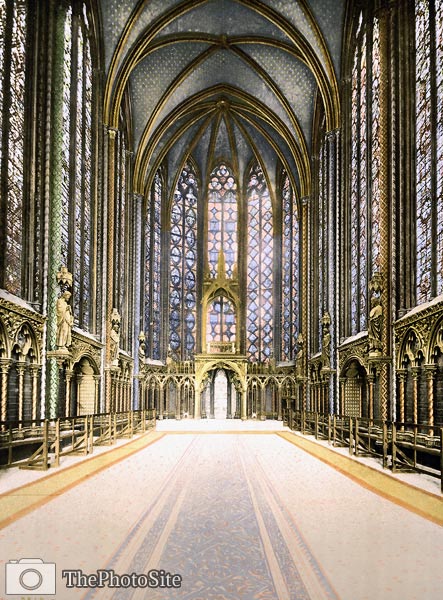 Sainte-Chapelle, Paris France - Click Image to Close