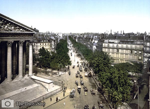 Boulevard of the Madeleine, Paris - Click Image to Close