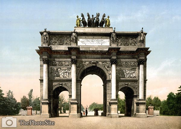 Arc de Triomphe, Paris France - Click Image to Close