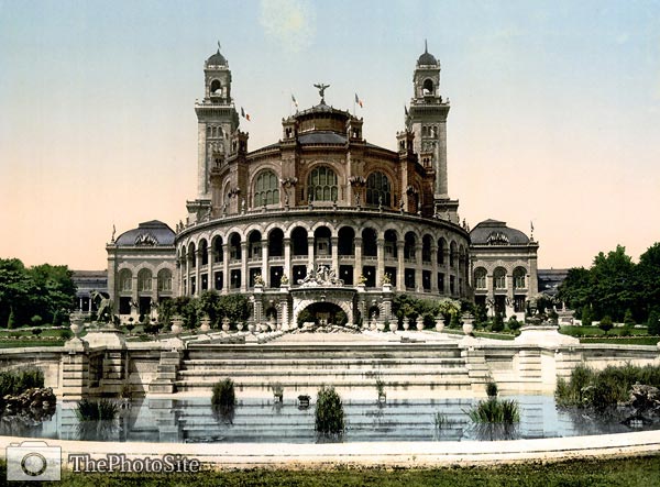 The Trocadero, Exposition Universal, 1900, Paris, France - Click Image to Close