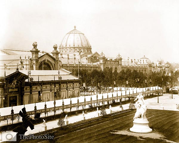 Palace of Liberal Arts, Paris Exposition, 1889 - Click Image to Close