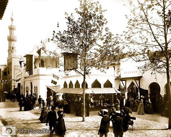 Pavilions of Morocco on "a street in Cairo", Paris Exposition, 1 - Click Image to Close