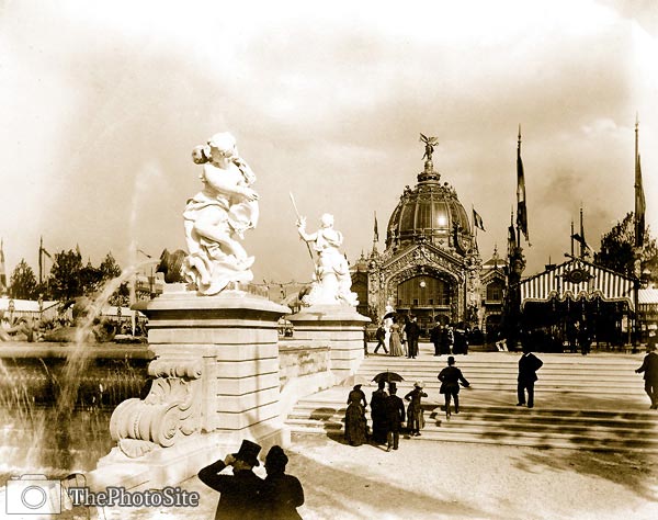 Central Dome, Paris Exposition, 1889 - Click Image to Close