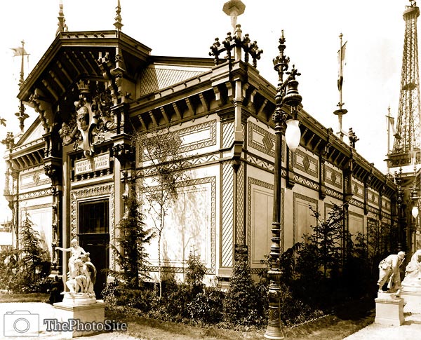 Pavilion of the City of Paris, Paris Exposition, 1889 - Click Image to Close