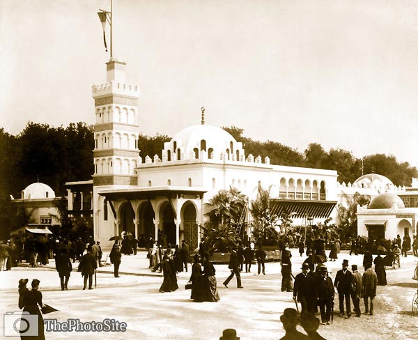 Pavilion of Algeria, Paris Exposition, 1889 - Click Image to Close