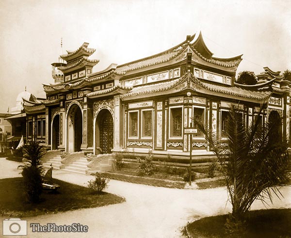 Pavilion of Annam & Tonkin, Paris Exposition, 1889 - Click Image to Close
