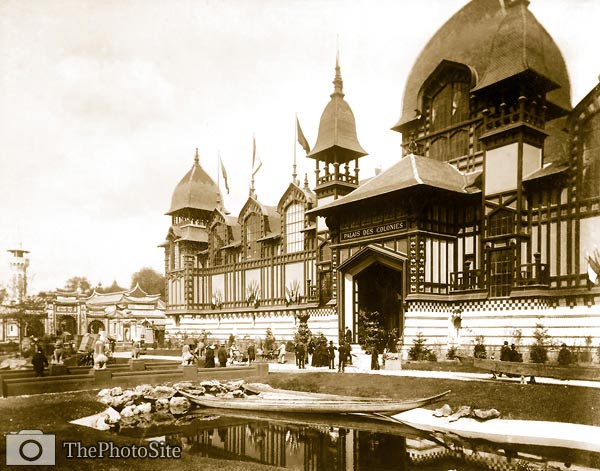 Colonial Palace, Paris Exposition, 1889 - Click Image to Close