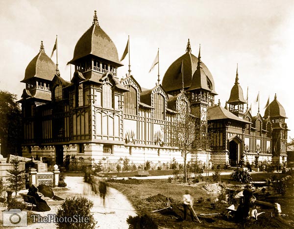 Colonial Palace, Paris Exposition, 1889 - Click Image to Close