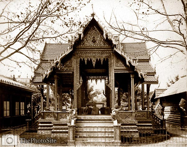 Pavilion of Siam, Paris Exposition, 1889 - Click Image to Close