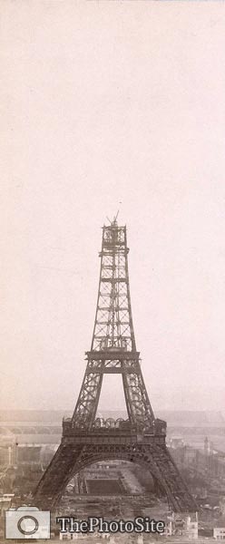 The Eiffel Tower December 1888 - Click Image to Close