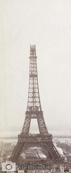 Eiffel Tower constrction 1889 - Click Image to Close