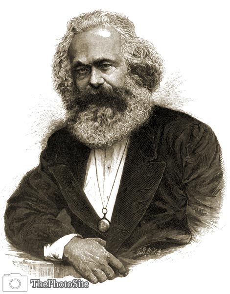 Karl Marx Portrait - Click Image to Close