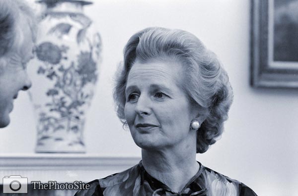 Margaret Thatcher Portrait Photo - Click Image to Close