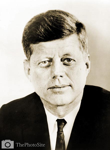 Preident John F. Kennedy, 1961 - Click Image to Close