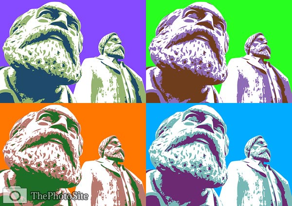 Marx and Engels Pop Art - Click Image to Close