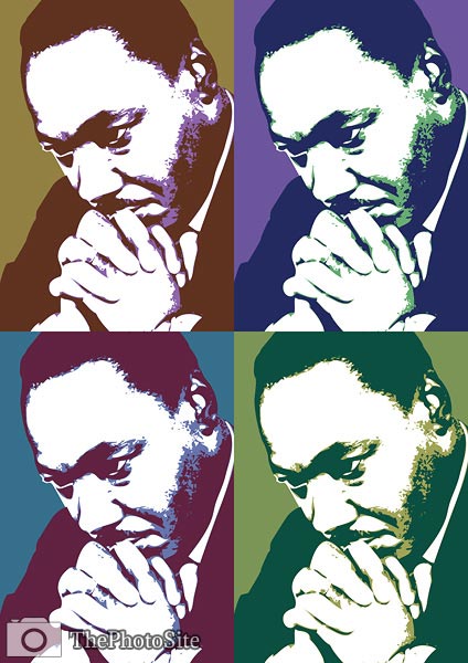 Martin Luther King, Jr. Pop Art - Click Image to Close