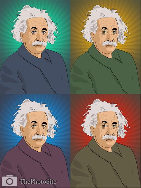 Einstein Pop Art - Click Image to Close