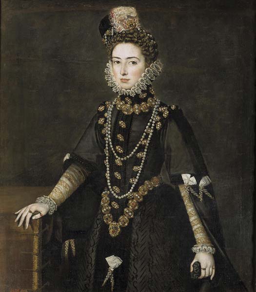 Portrait of Catalina Micaela de Austria, Duchess of Savoy - Click Image to Close
