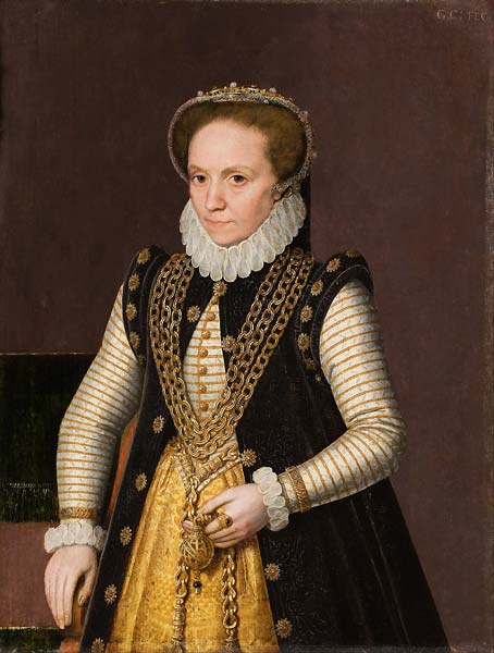 Portrait of an unknown French Noblewoman - Click Image to Close