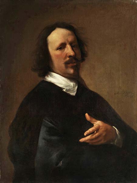 Portrait of the painter and van Dyck teacher Caspar de Crayer (1 - Click Image to Close