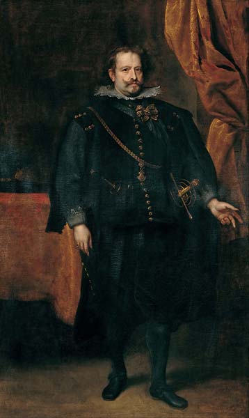 Anthony van Dyck Diego de Mexia, Marquess of Leganes - Click Image to Close