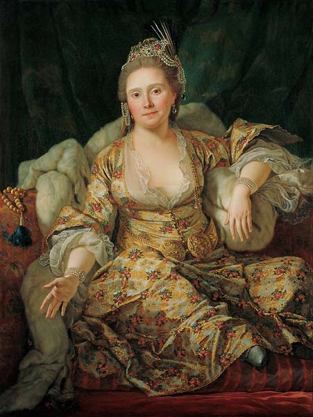 Portrait of the Countess of Vergennes in Turkish Attireontes of - Click Image to Close