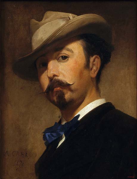 Portrait of the Painter Joaquim Vayreda - Click Image to Close