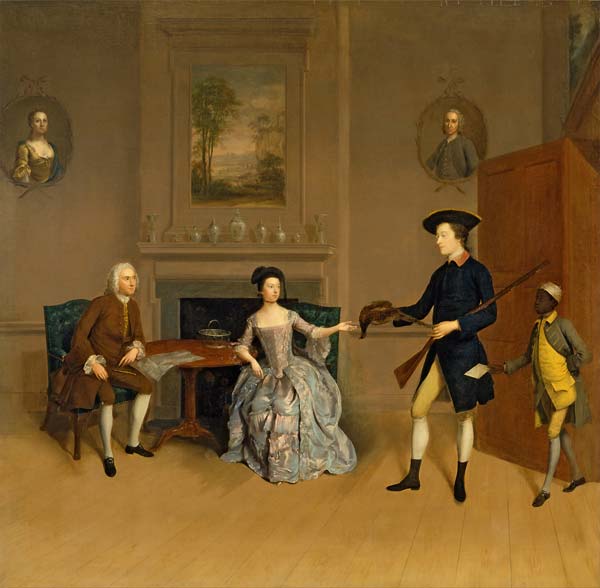 John Orde, His Wife Anne, and His Eldest Son William - Click Image to Close