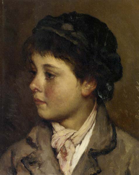 Head of a Young Boy - Click Image to Close