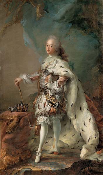Portrait of Frederik V in Anointment Robe - Click Image to Close
