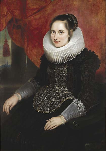Portrait of Maria van Ghinderdeuren - Click Image to Close