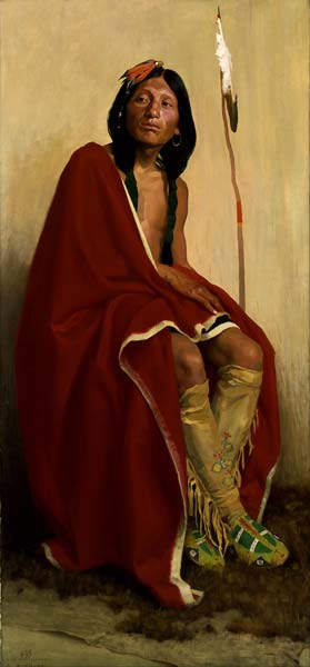 Elk Foot of the Taos Tribe - Click Image to Close