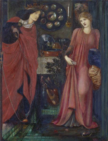 Fair Rosamund and Queen Eleanor - Click Image to Close