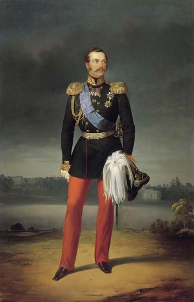 Portrait of Alexander II 1856 - Click Image to Close