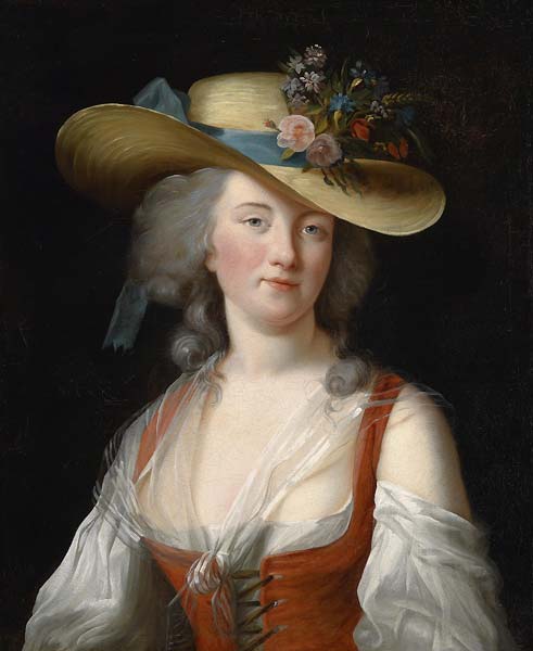 Portrait Anne Catherine Le Preudhomme de Chatenoy Comtesse der V - Click Image to Close