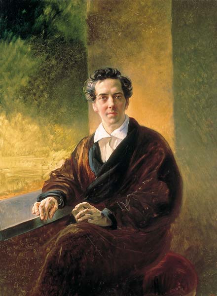 Portrait of count a a perovsky the writer anton pogorelsky - Click Image to Close